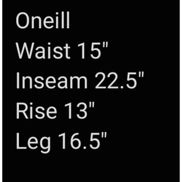 🦃 O’Neill Colin Leaf Print Culottes Capris Size Medium Beachy Coastal Grandma - Picture 11 of 11